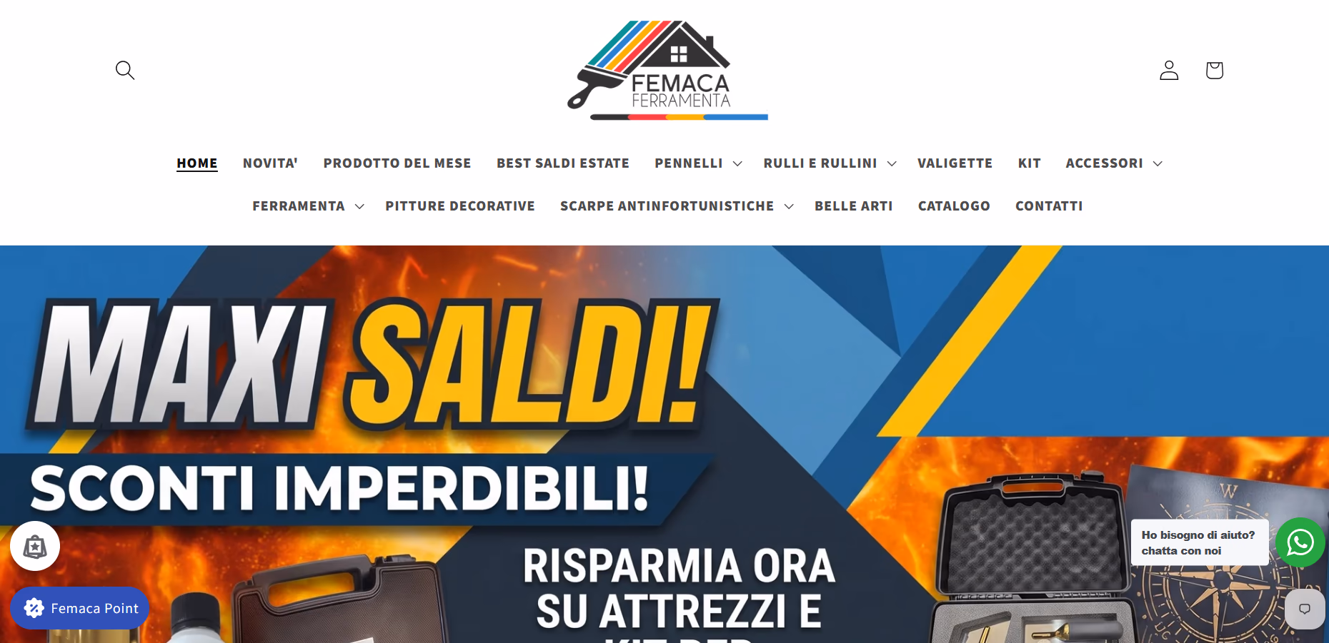 E-commerce Femaca Ferramenta